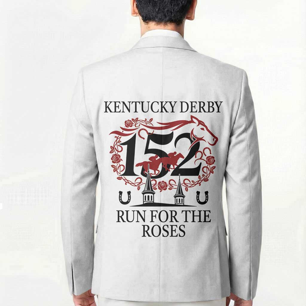 Kentucky Horse Racing 152nd Blazer Run for the Roses 2026 White Edition
