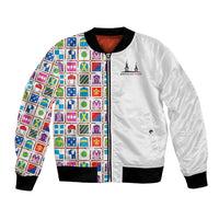 Kentucky Horse Racing 152nd Bomber Jacket Run for the Roses 2026 White Edition