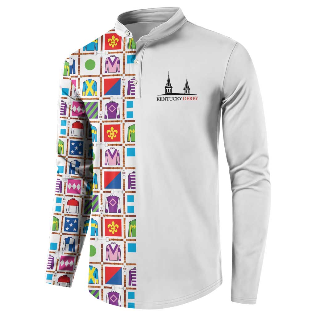 Kentucky Horse Racing 152nd Button Sweatshirt Run for the Roses 2026 White Edition