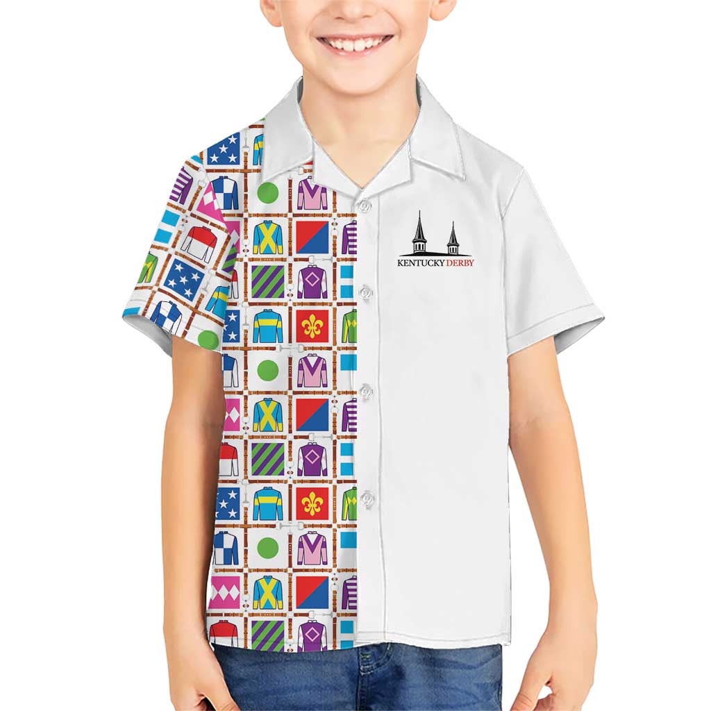 Kentucky Horse Racing 152nd Hawaiian Shirt Run for the Roses 2026 White Edition