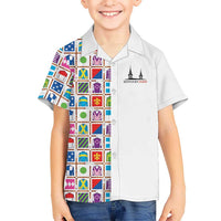 Kentucky Horse Racing 152nd Kid Hawaiian Shirt Run for the Roses 2026 White Edition