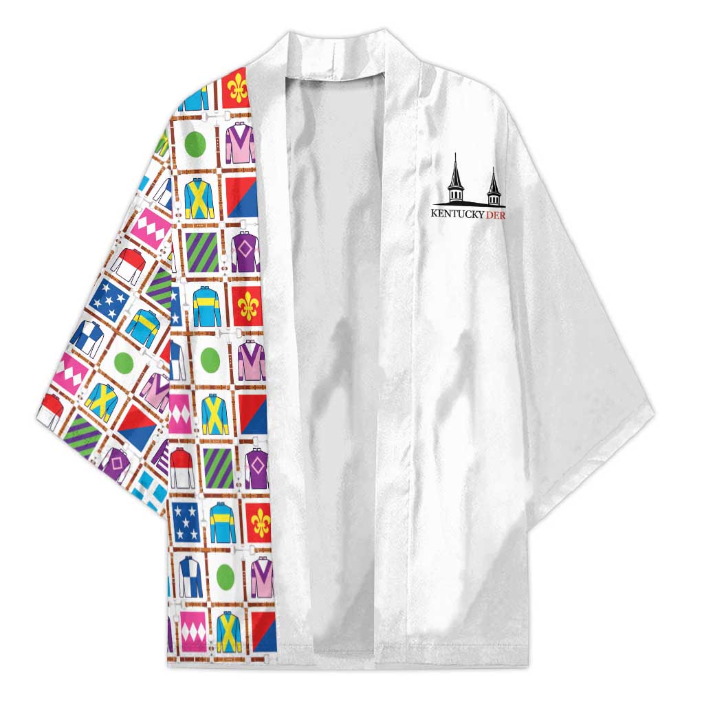 Kentucky Horse Racing 152nd Kimono Run for the Roses 2026 White Edition