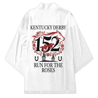 Kentucky Horse Racing 152nd Kimono Run for the Roses 2026 White Edition