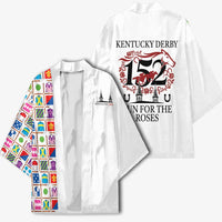 Kentucky Horse Racing 152nd Kimono Run for the Roses 2026 White Edition