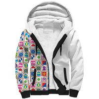Kentucky Horse Racing 152nd Sherpa Hoodie Run for the Roses 2026 White Edition
