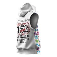 Kentucky Horse Racing 152nd Sleeveless Hoodie Run for the Roses 2026 White Edition
