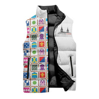 Kentucky Horse Racing 152nd Sleeveless Puffer Jacket Run for the Roses 2026 White Edition
