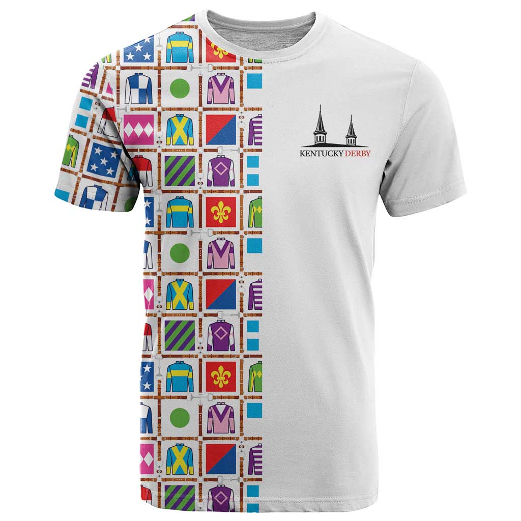 Kentucky Horse Racing 152nd T Shirt Run for the Roses 2026 White Edition