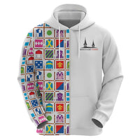 Kentucky Horse Racing 152nd Zip Hoodie Run for the Roses 2026 White Edition