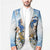 Italy Immaculate Conception Feast Day Blazer Virgin Mary with Cross And Lily Flower - Wonder Print Shop