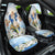 Italy Immaculate Conception Feast Day Car Seat Cover Virgin Mary with Cross And Lily Flower - Wonder Print Shop
