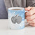 Italy Immaculate Conception Feast Day Ceramic Mug Virgin Mary with Cross And Lily Flower - Wonder Print Shop