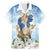 Italy Immaculate Conception Feast Day Family Matching Mermaid Dress and Hawaiian Shirt Virgin Mary with Cross And Lily Flower LT19