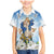 Italy Immaculate Conception Feast Day Family Matching Mermaid Dress and Hawaiian Shirt Virgin Mary with Cross And Lily Flower LT19
