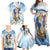 Italy Immaculate Conception Feast Day Family Matching Off Shoulder Maxi Dress and Hawaiian Shirt Virgin Mary with Cross And Lily Flower LT19