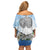 Italy Immaculate Conception Feast Day Family Matching Off Shoulder Short Dress and Hawaiian Shirt Virgin Mary with Cross And Lily Flower LT19