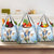 Italy Immaculate Conception Feast Day Grocery Bag Virgin Mary with Cross And Lily Flower - Wonder Print Shop