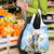 Italy Immaculate Conception Feast Day Grocery Bag Virgin Mary with Cross And Lily Flower - Wonder Print Shop