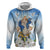 Italy Immaculate Conception Feast Day Hoodie Virgin Mary with Cross And Lily Flower LT19