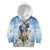Italy Immaculate Conception Feast Day Kid Hoodie Virgin Mary with Cross And Lily Flower LT19