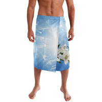 Italy Immaculate Conception Feast Day Lavalava Virgin Mary with Cross And Lily Flower LT19