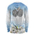 Italy Immaculate Conception Feast Day Long Sleeve Shirt Virgin Mary with Cross And Lily Flower LT19