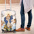 Italy Immaculate Conception Feast Day Luggage Cover Virgin Mary with Cross And Lily Flower - Wonder Print Shop