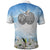 Italy Immaculate Conception Feast Day Polo Shirt Virgin Mary with Cross And Lily Flower LT19