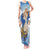 Italy Immaculate Conception Feast Day Tank Maxi Dress Virgin Mary with Cross And Lily Flower LT19