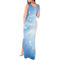 Italy Immaculate Conception Feast Day Tank Maxi Dress Virgin Mary with Cross And Lily Flower LT19