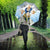 Italy Immaculate Conception Feast Day Umbrella Virgin Mary with Cross And Lily Flower - Wonder Print Shop