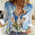 Italy Immaculate Conception Feast Day Women Casual Shirt Virgin Mary with Cross And Lily Flower LT19