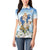 Italy Immaculate Conception Feast Day Women Polo Shirt Virgin Mary with Cross And Lily Flower LT19