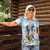 Italy Immaculate Conception Feast Day Women Polo Shirt Virgin Mary with Cross And Lily Flower LT19