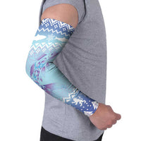 Cardiganshire Wales Christmas Arm Sleeves Ceredigion Herring Celtic Knot - Wonder Print Shop