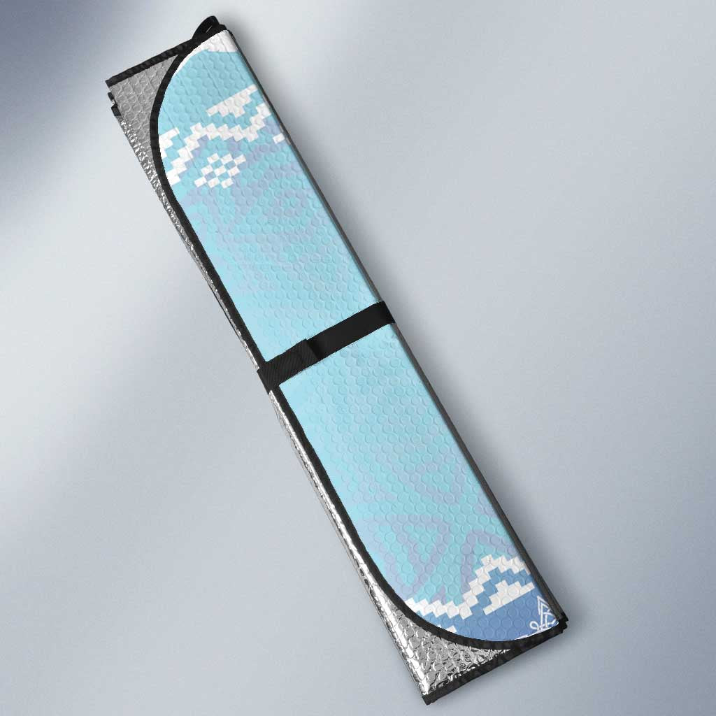 Cardiganshire Wales Christmas Auto Sun Shade Ceredigion Herring Celtic Knot - Wonder Print Shop