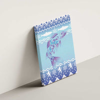 Cardiganshire Wales Christmas Canvas Wall Art Ceredigion Herring Celtic Knot - Wonder Print Shop