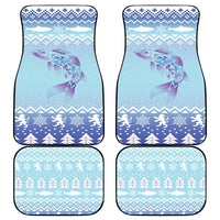 Cardiganshire Wales Christmas Car Mats Ceredigion Herring Celtic Knot - Wonder Print Shop