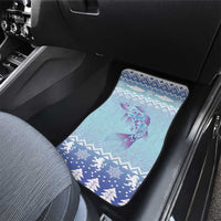 Cardiganshire Wales Christmas Car Mats Ceredigion Herring Celtic Knot - Wonder Print Shop