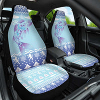 Cardiganshire Wales Christmas Car Seat Cover Ceredigion Herring Celtic Knot - Wonder Print Shop