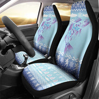 Cardiganshire Wales Christmas Car Seat Cover Ceredigion Herring Celtic Knot - Wonder Print Shop