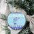 Cardiganshire Wales Christmas Ceramic Ornament Ceredigion Herring Celtic Knot - Wonder Print Shop