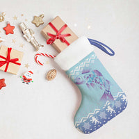 Cardiganshire Wales Christmas Stocking Ceredigion Herring Celtic Knot - Wonder Print Shop