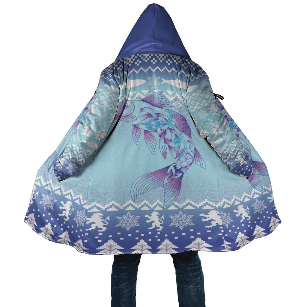 Cardiganshire Wales Christmas Cloak Ceredigion Herring Celtic Knot - Wonder Print Shop