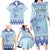 Cardiganshire Wales Christmas Family Matching Long Sleeve Bodycon Dress and Hawaiian Shirt Ceredigion Herring Celtic Knot - Wonder Print Shop