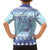 Cardiganshire Wales Christmas Family Matching Off The Shoulder Long Sleeve Dress and Hawaiian Shirt Ceredigion Herring Celtic Knot - Wonder Print Shop