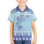 Cardiganshire Wales Christmas Family Matching Off The Shoulder Long Sleeve Dress and Hawaiian Shirt Ceredigion Herring Celtic Knot - Wonder Print Shop