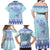 Cardiganshire Wales Christmas Family Matching Off Shoulder Maxi Dress and Hawaiian Shirt Ceredigion Herring Celtic Knot - Wonder Print Shop
