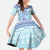Cardiganshire Wales Christmas Family Matching Short Sleeve Bodycon Dress and Hawaiian Shirt Ceredigion Herring Celtic Knot - Wonder Print Shop