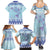 Cardiganshire Wales Christmas Family Matching Summer Maxi Dress and Hawaiian Shirt Ceredigion Herring Celtic Knot - Wonder Print Shop